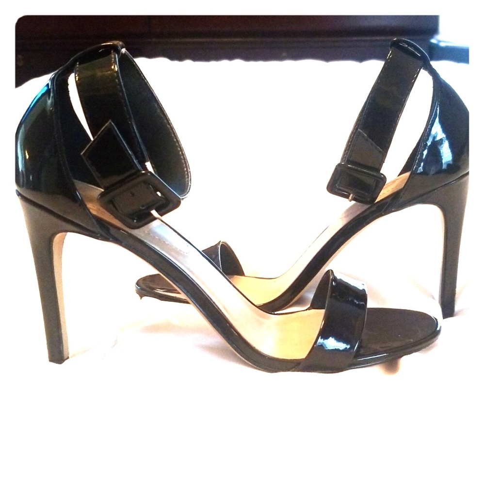Patent leather heels